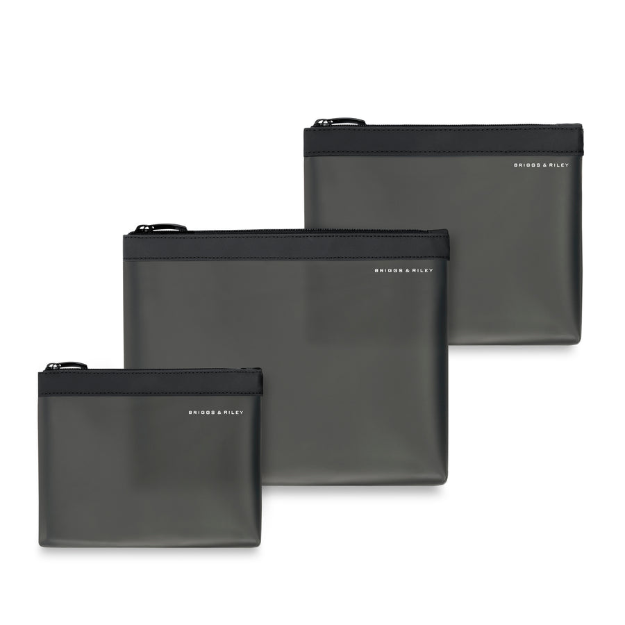 Travel Essentials Translucent Packing Pouch Set by Briggs & Riley
