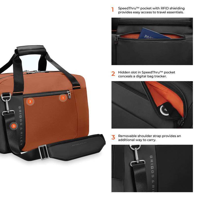 ZDX Collection Under-Seat Cabin Bag by Briggs & Riley (ZX220)