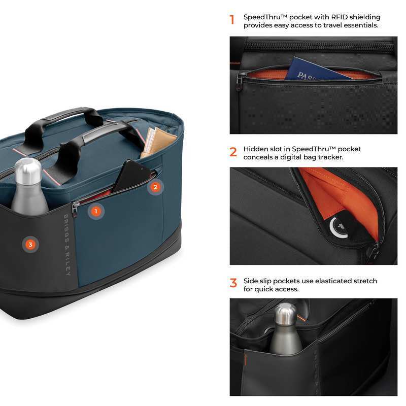 ZDX Collection Expandable Overnight Bag by Briggs & Riley (ZXD234X)