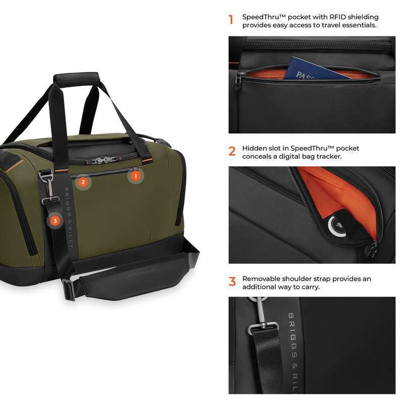 ZDX Collection Large Travel Duffle by Briggs & Riley (ZXD247)