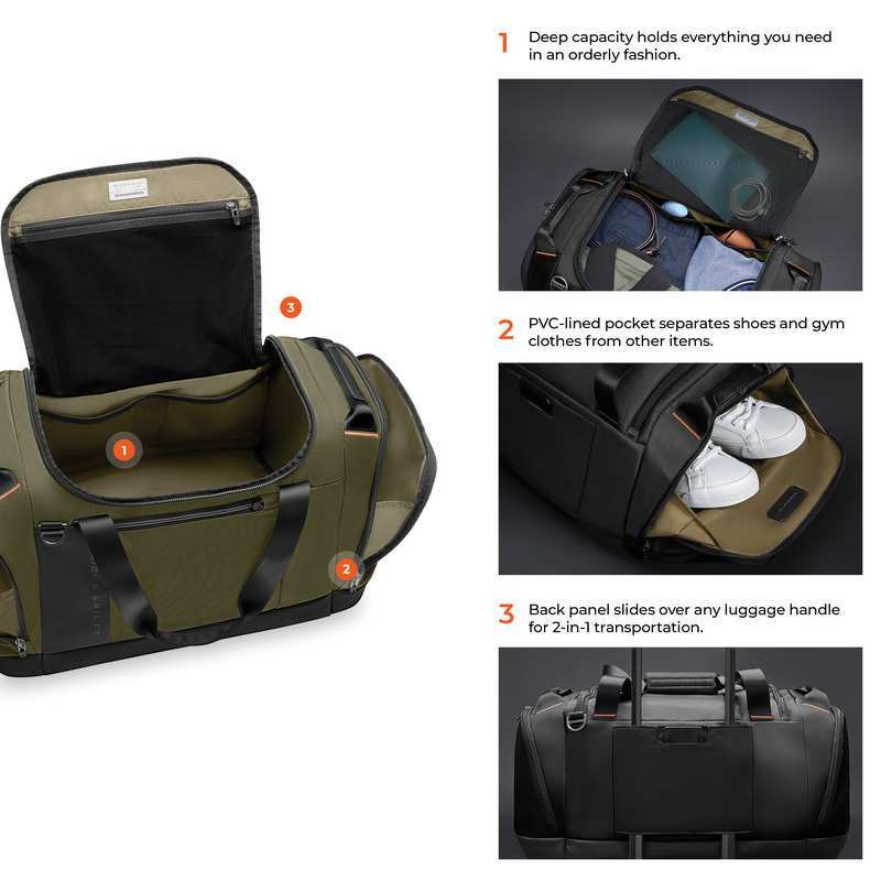 ZDX Collection Large Travel Duffle by Briggs & Riley (ZXD247)