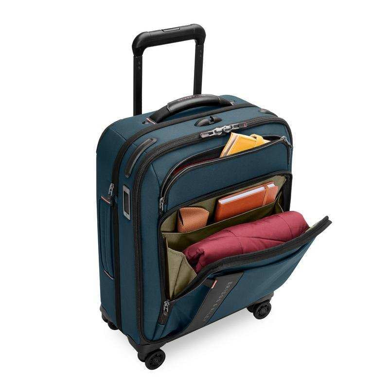 21" Global Carry-on Expandable Spinner by Briggs & Riley  (ZXU221SPXW)