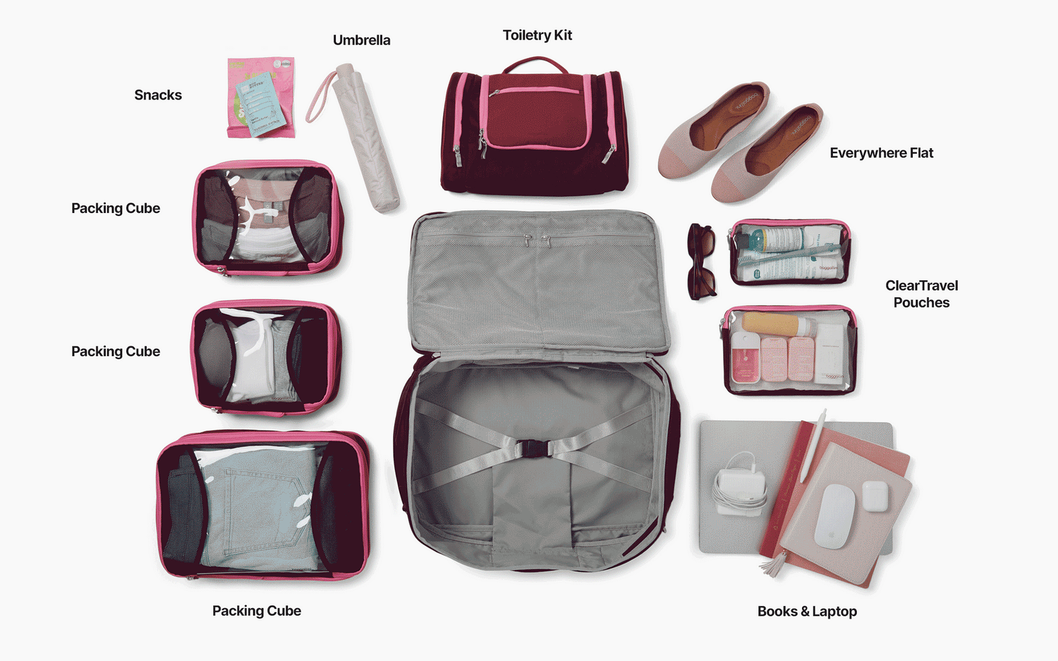 Modern Convertible Travel Backpack, by - Baggalini