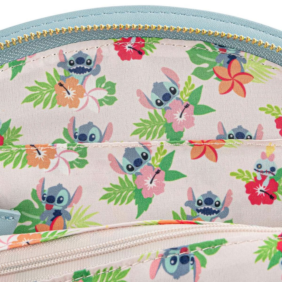 Disney Loungefly Lilo & Stitch Luau Stitch Crossbody Purse