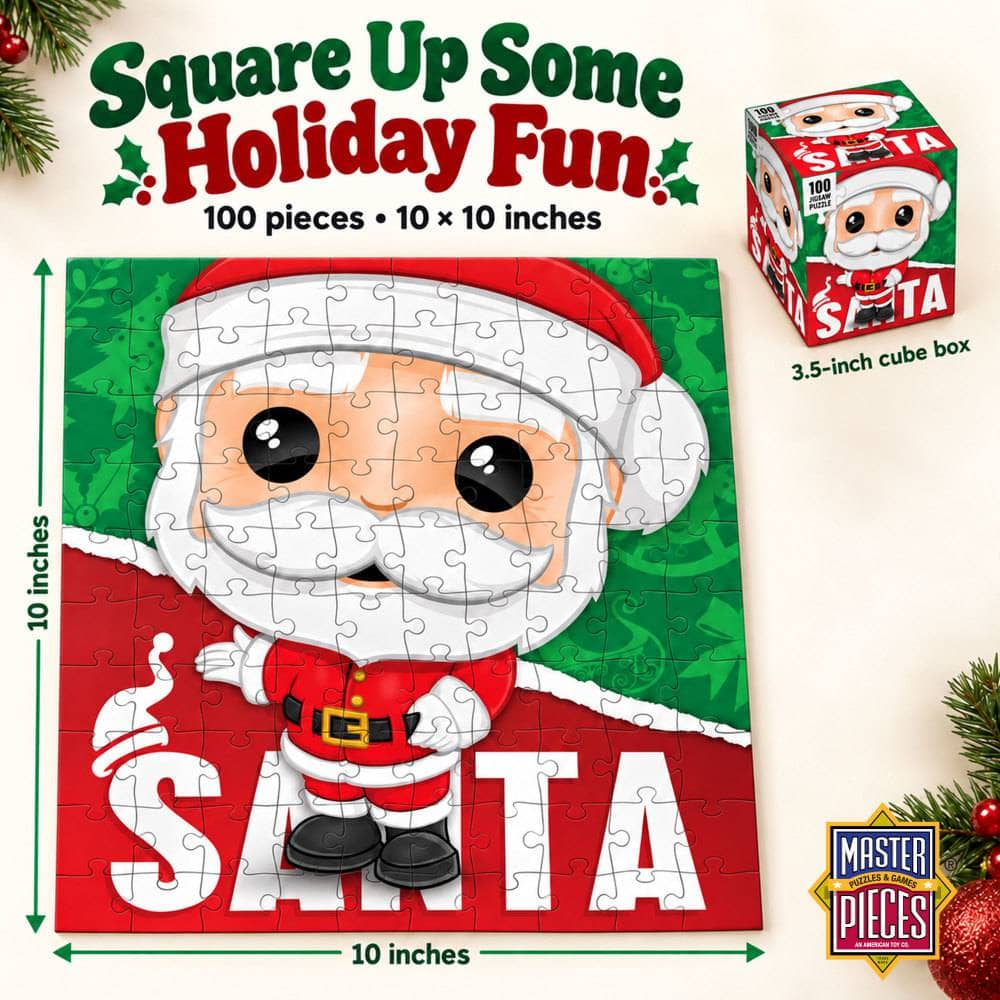 Santa 100 Piece Jigsaw Puzzle