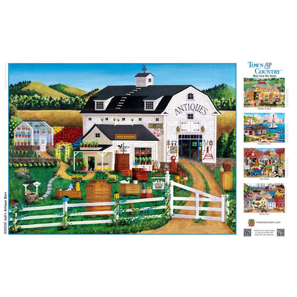 Town & Country - Jodi's Antique Barn 300 Piece EZ Grip Jigsaw Puzzle