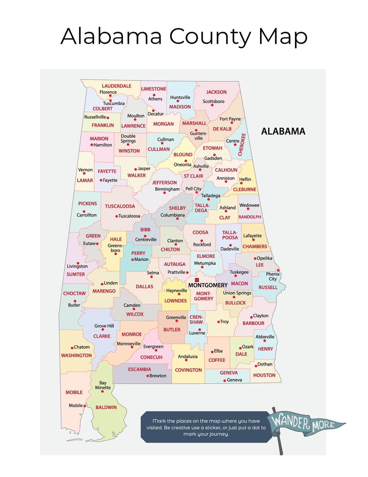 Alabama State Parks - Adventure Planning Journal
