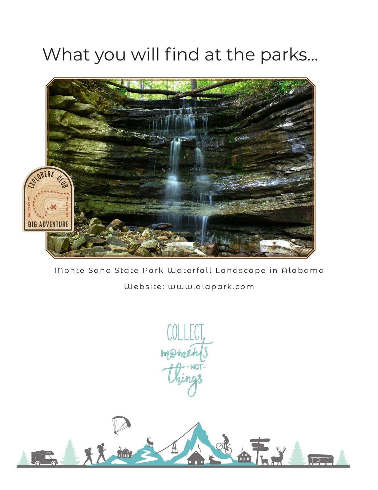 Alabama State Parks - Adventure Planning Journal