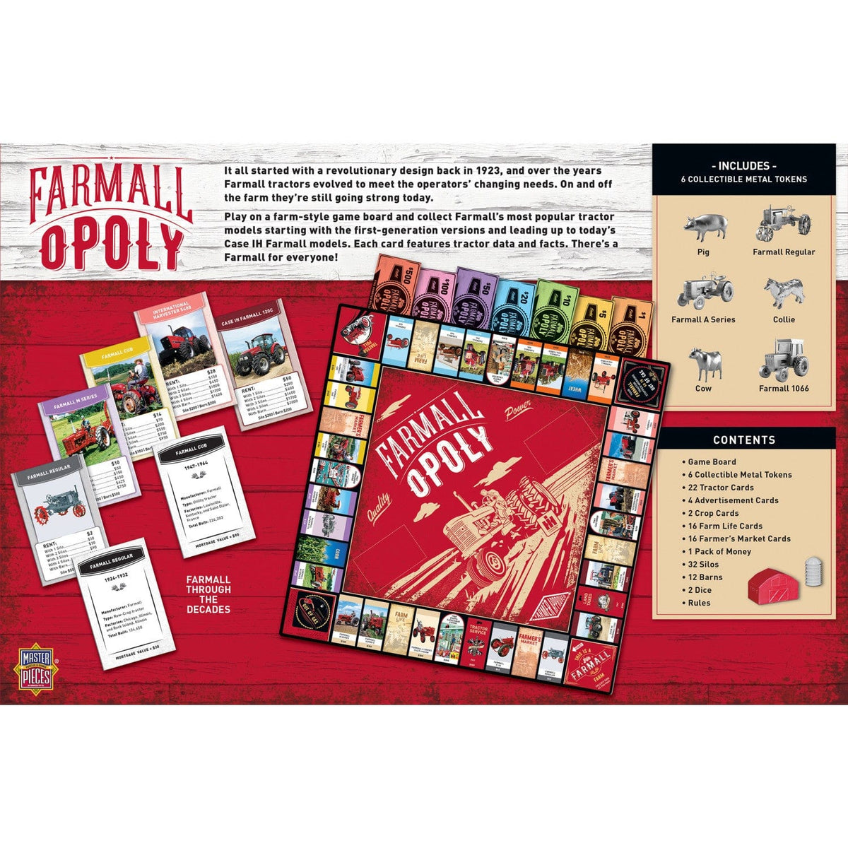 Farmall Opoly Board Game