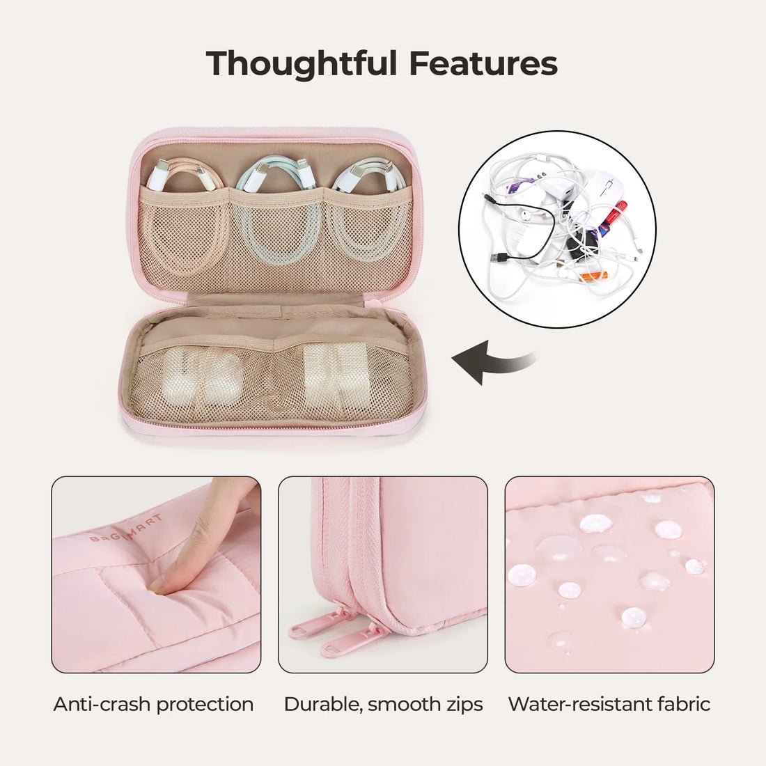 Bubble Electronic Organizer by Bagsmart