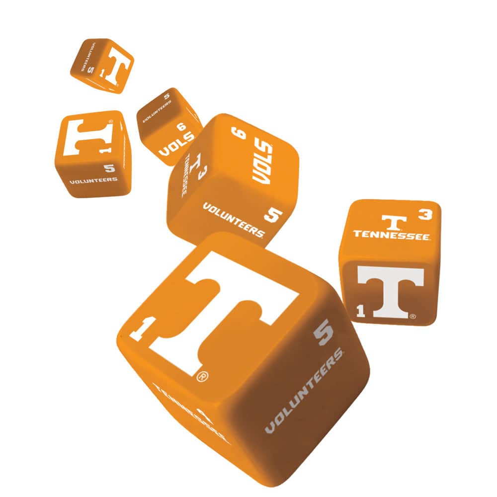 Tennessee Volunteers Dice Set - 19mm