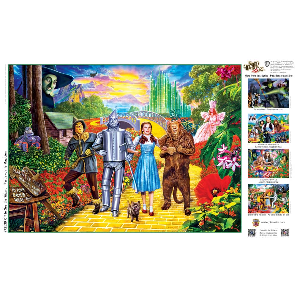Wizard of Oz - Off to See the Wizard 1000 Piece Jigsaw Puzzle
