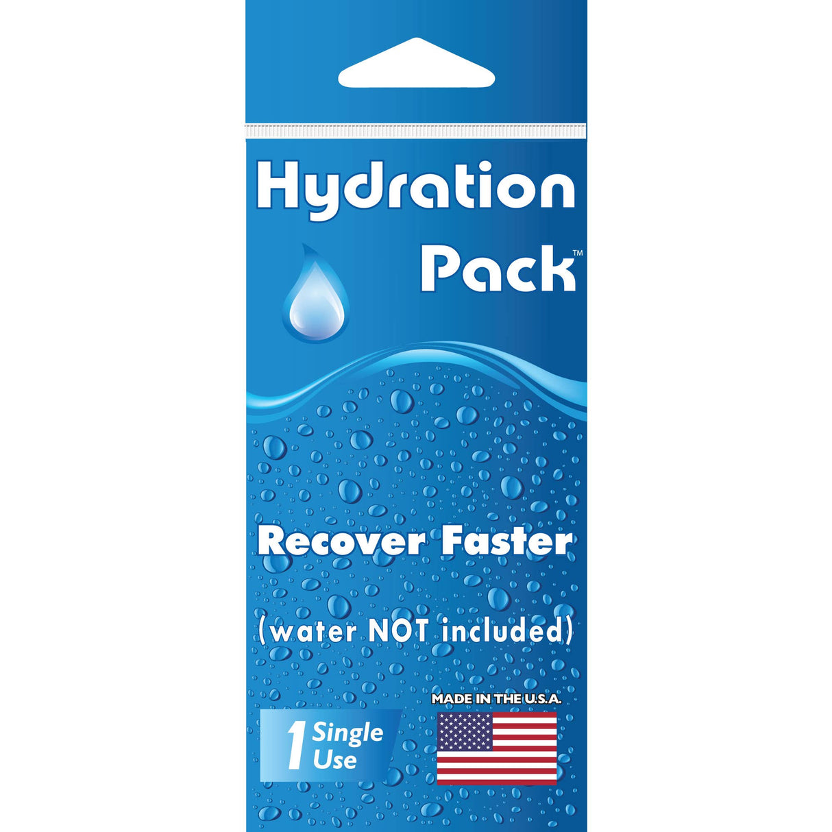 Hydration Pack: Re-hydrate, Reduce Pain, Refresh by Potty Packs (with Sunscreen), by Potty Packs