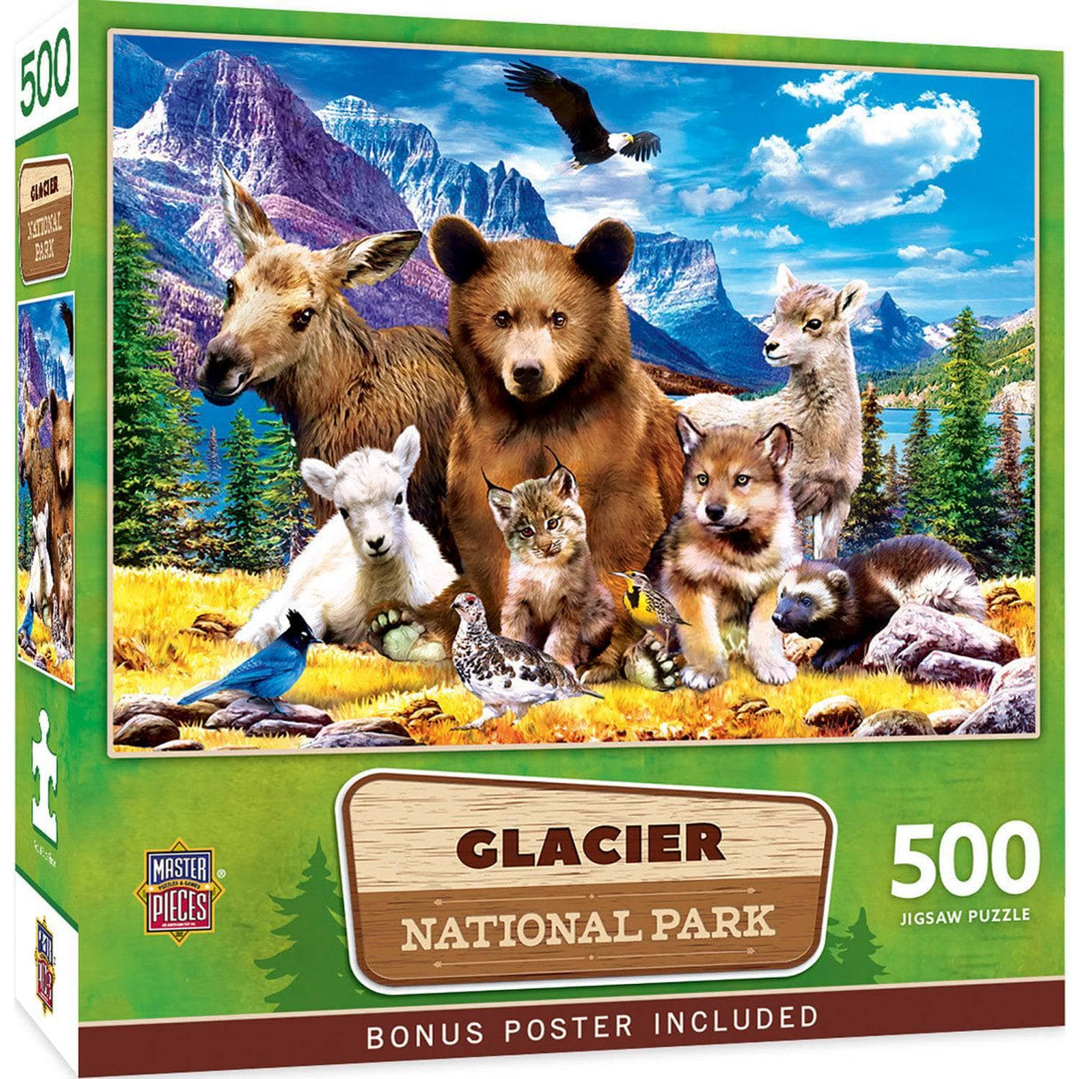Glacier National Park 500 Piece Jigsaw Puzzle