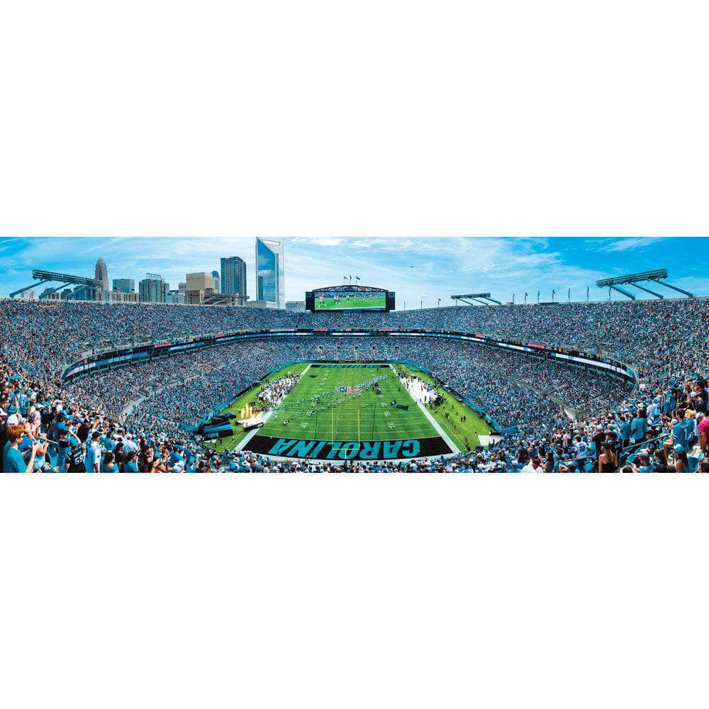 Carolina Panthers - 1000 Piece Panoramic Jigsaw Puzzle - End View
