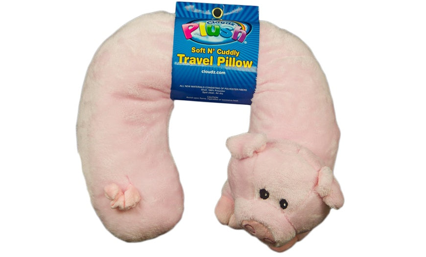 Kids' Animal Friend Plush Travel Pillow by Cloudz