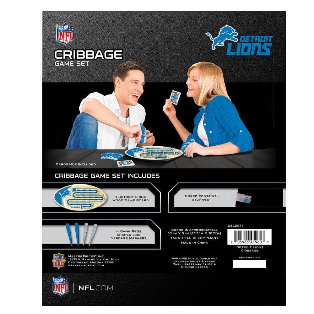 Detroit Lions Cribbage
