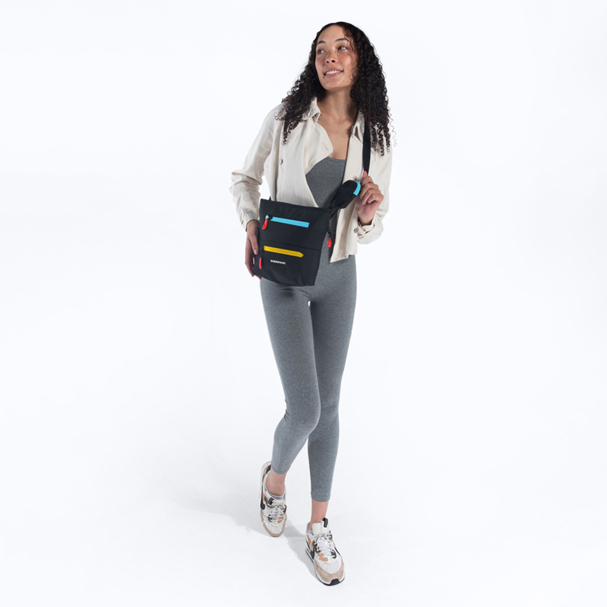 Sadie | Crossbody Bag - Terrazzo Print