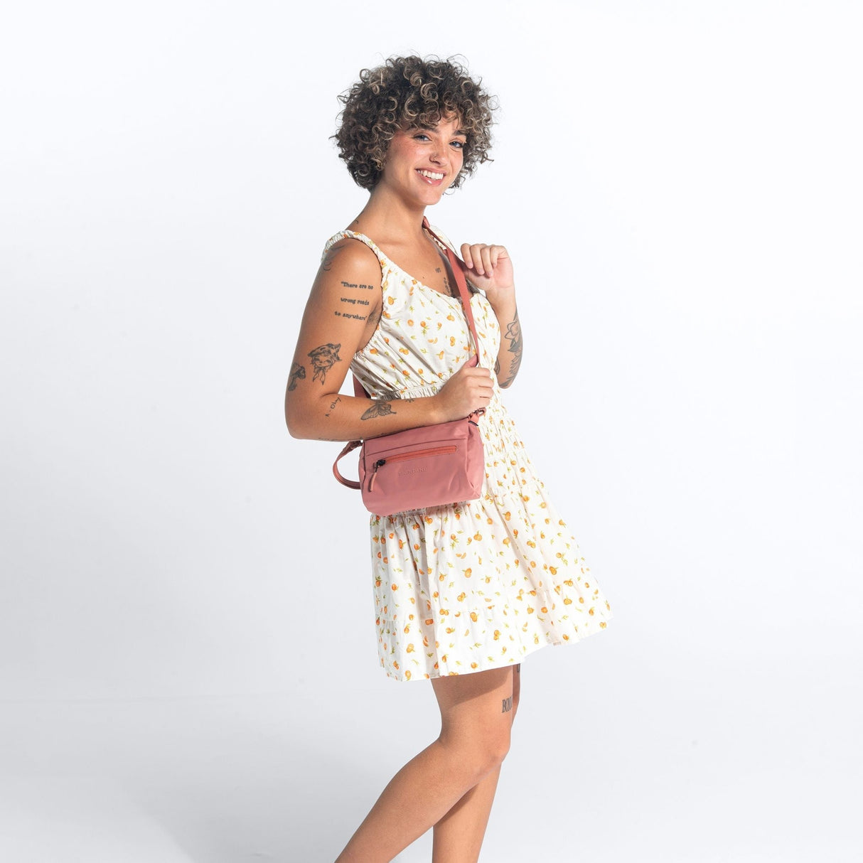 Skye | Shoulder Bag - Terrazzo Print