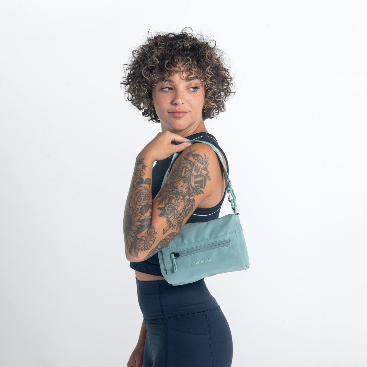 Skye | Shoulder Bag - Terrazzo Print