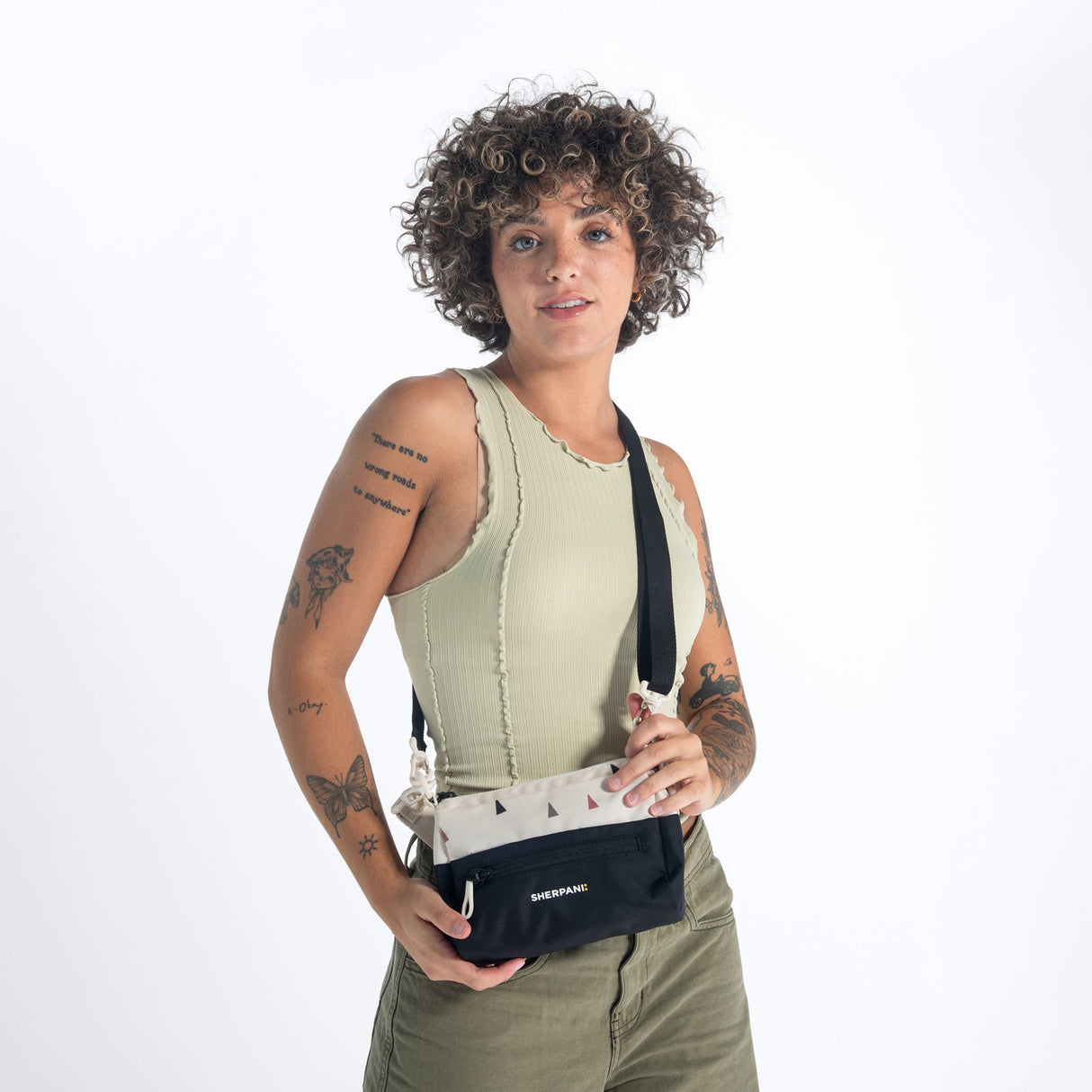 Skye | Shoulder Bag - Terrazzo Print