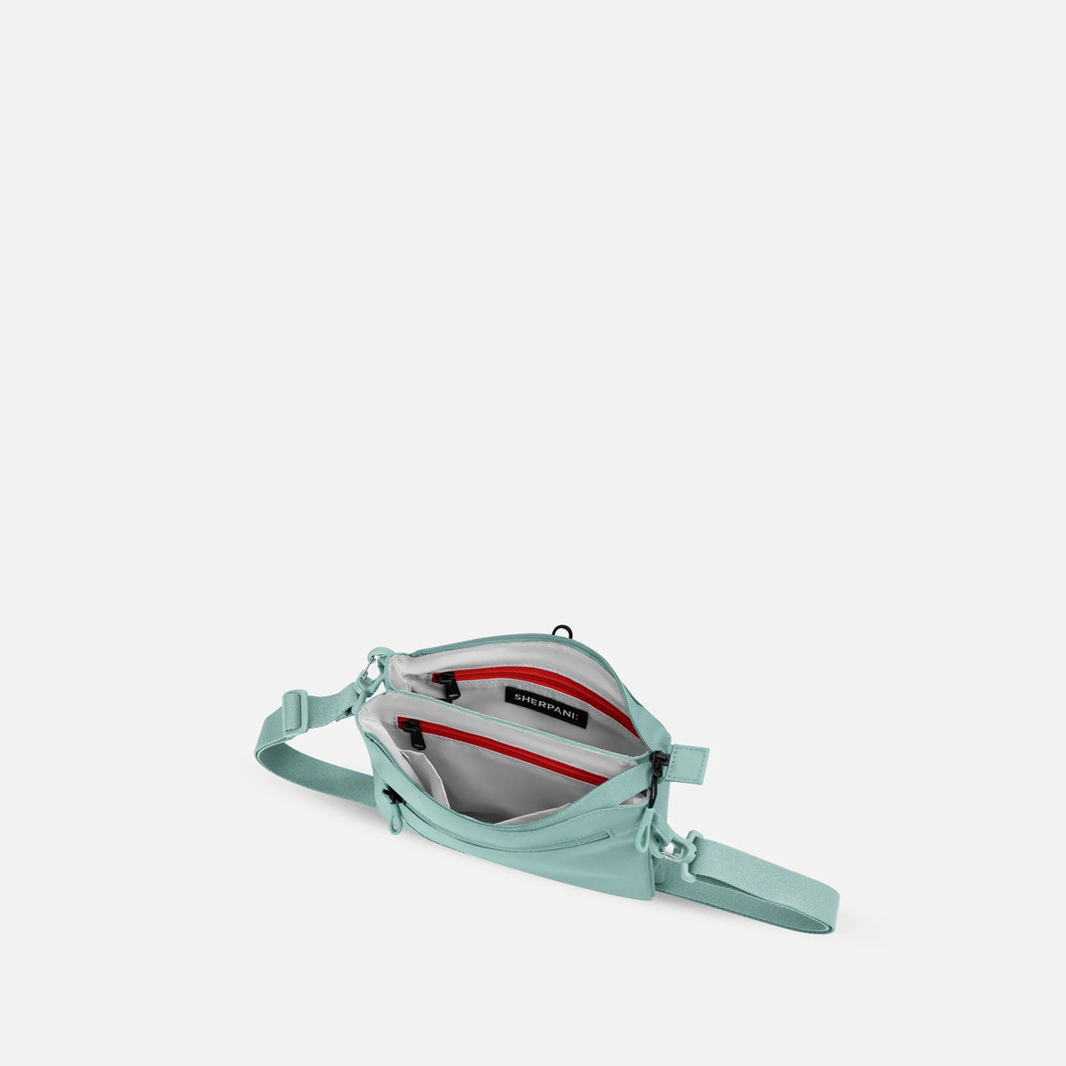 Zoom | Slim RFID Crossbody - Desert Pink