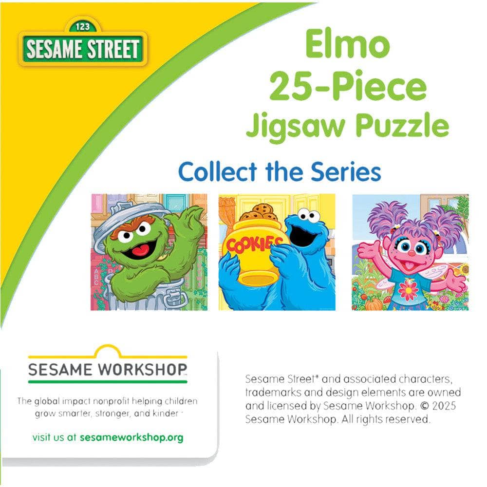 Sesame Street - Elmo 25 Piece Jigsaw Puzzle