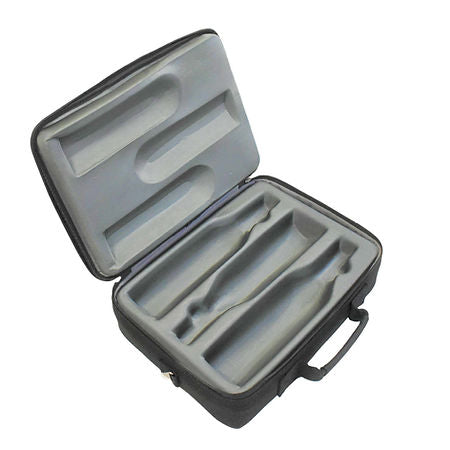 Luxury 3-Bottle Wine Carrying Bag for 750 ml Wine Bottle - 2 Colors