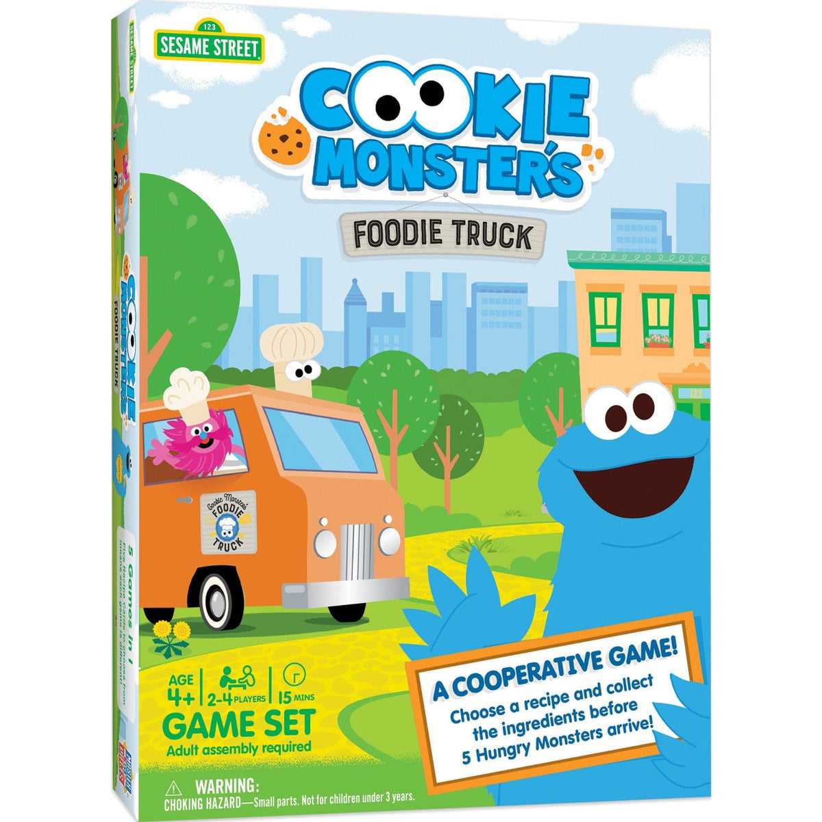 Sesame Street - Cookie Monster's Food Truck Co-Op Game