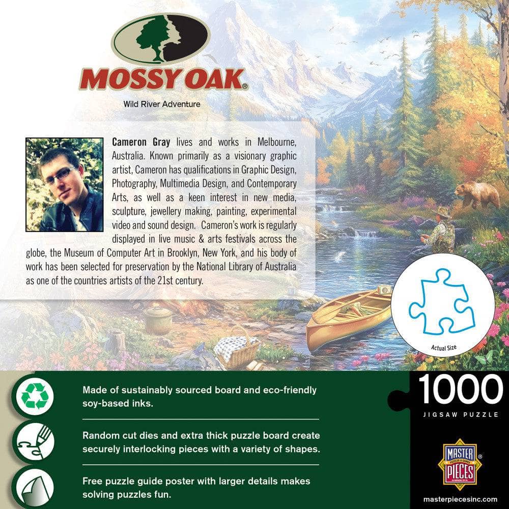 Mossy Oak - Wild River Adventure 1000 Piece Jigsaw Puzzle