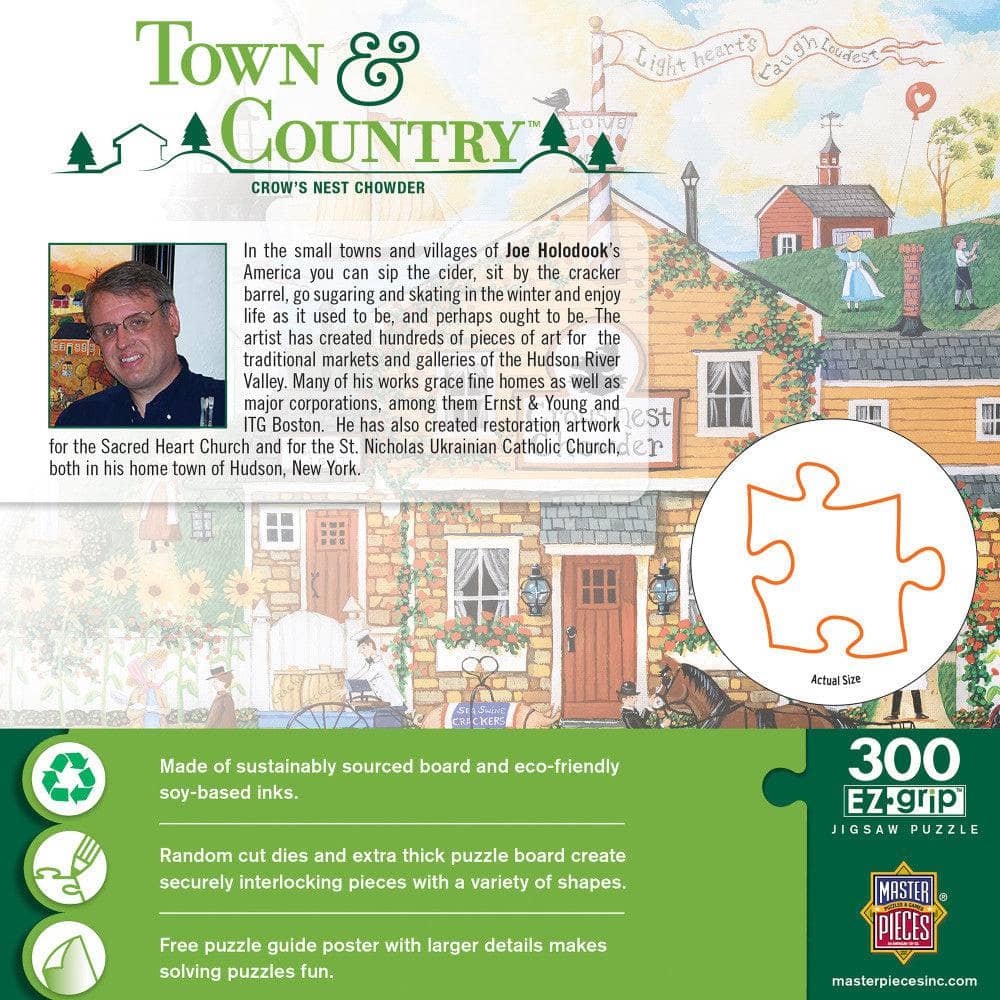 Town & Country - Crow's Nest Chowder 300 Piece EZ Grip Jigsaw Puzzle