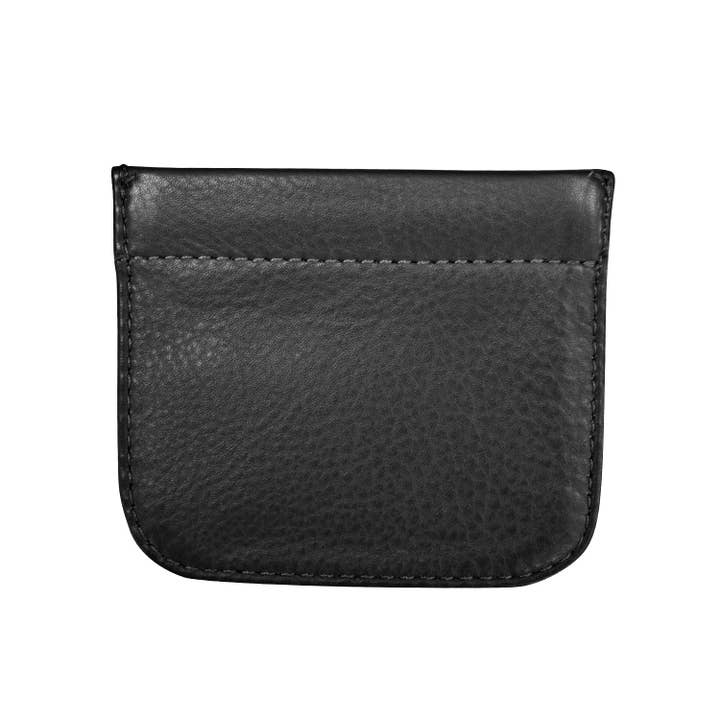 Leather Squeeze Coin Purse (6458) by ili New York