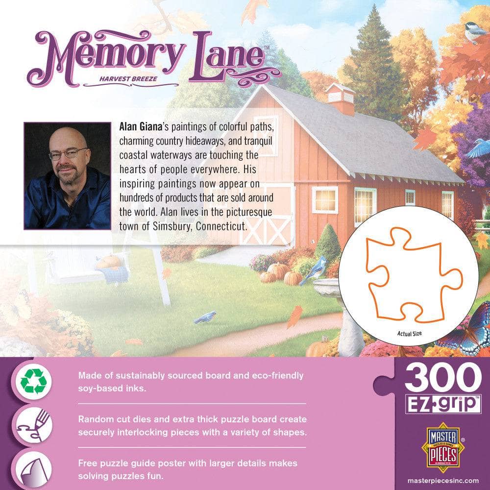 Memory Lane - Harvest Breeze 300 Piece EZ Grip Jigsaw Puzzle