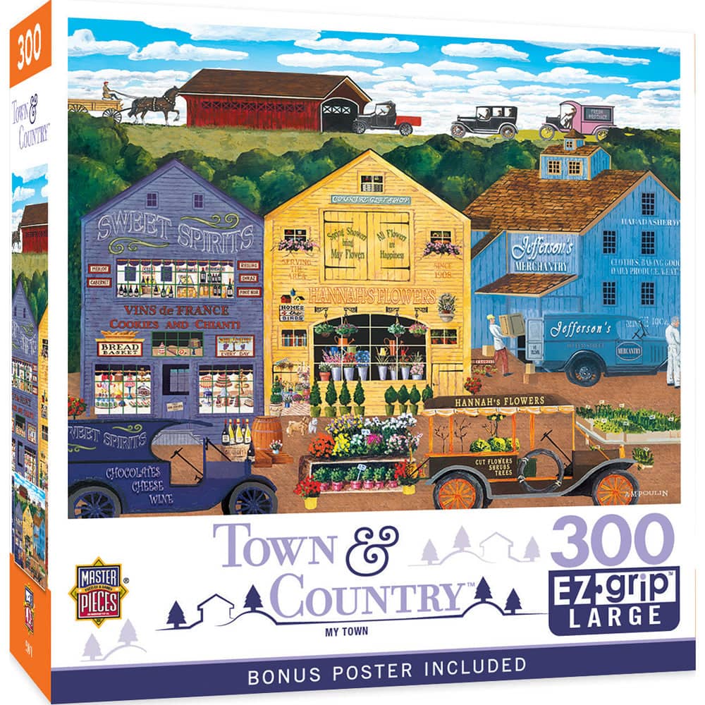 Town & Country - My Town 300 Piece EZ Grip Jigsaw Puzzle