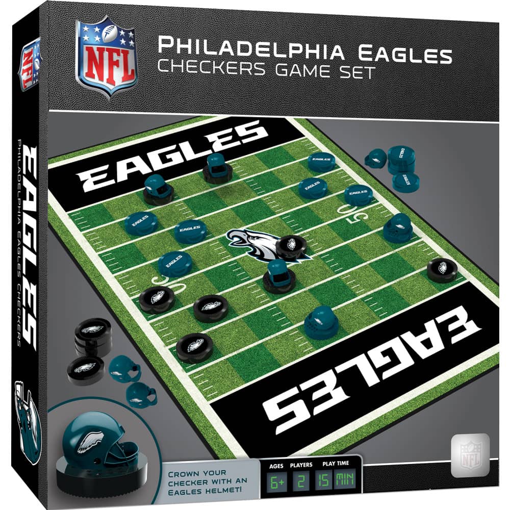 Philadelphia Eagles Checkers Board Game