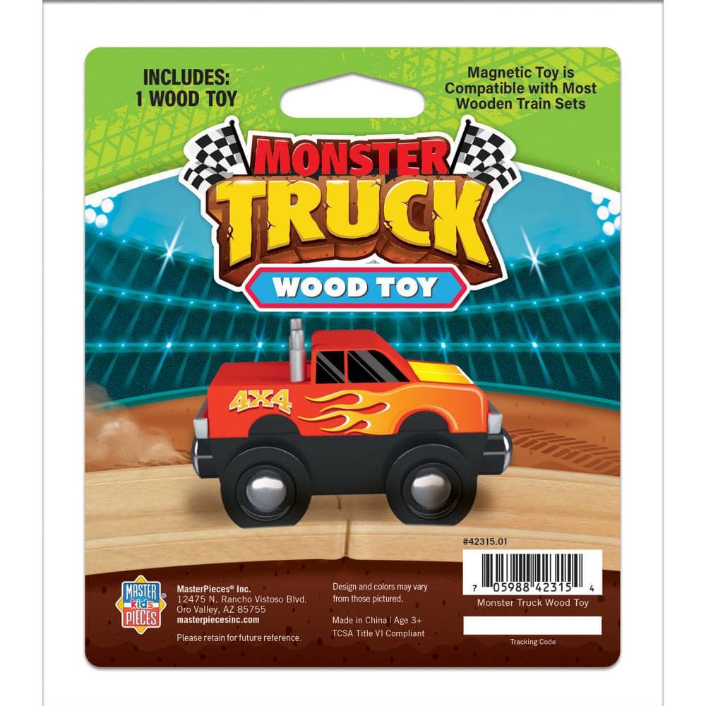Monster Truck Toy Train
