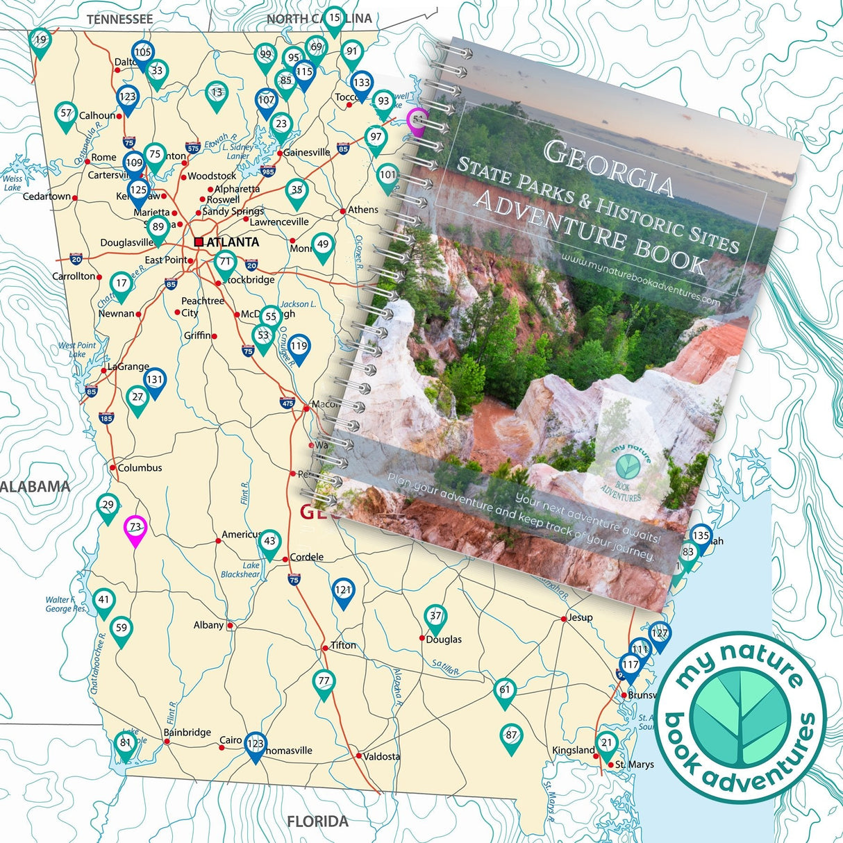 Georgia State Parks - Adventure Planning Journal
