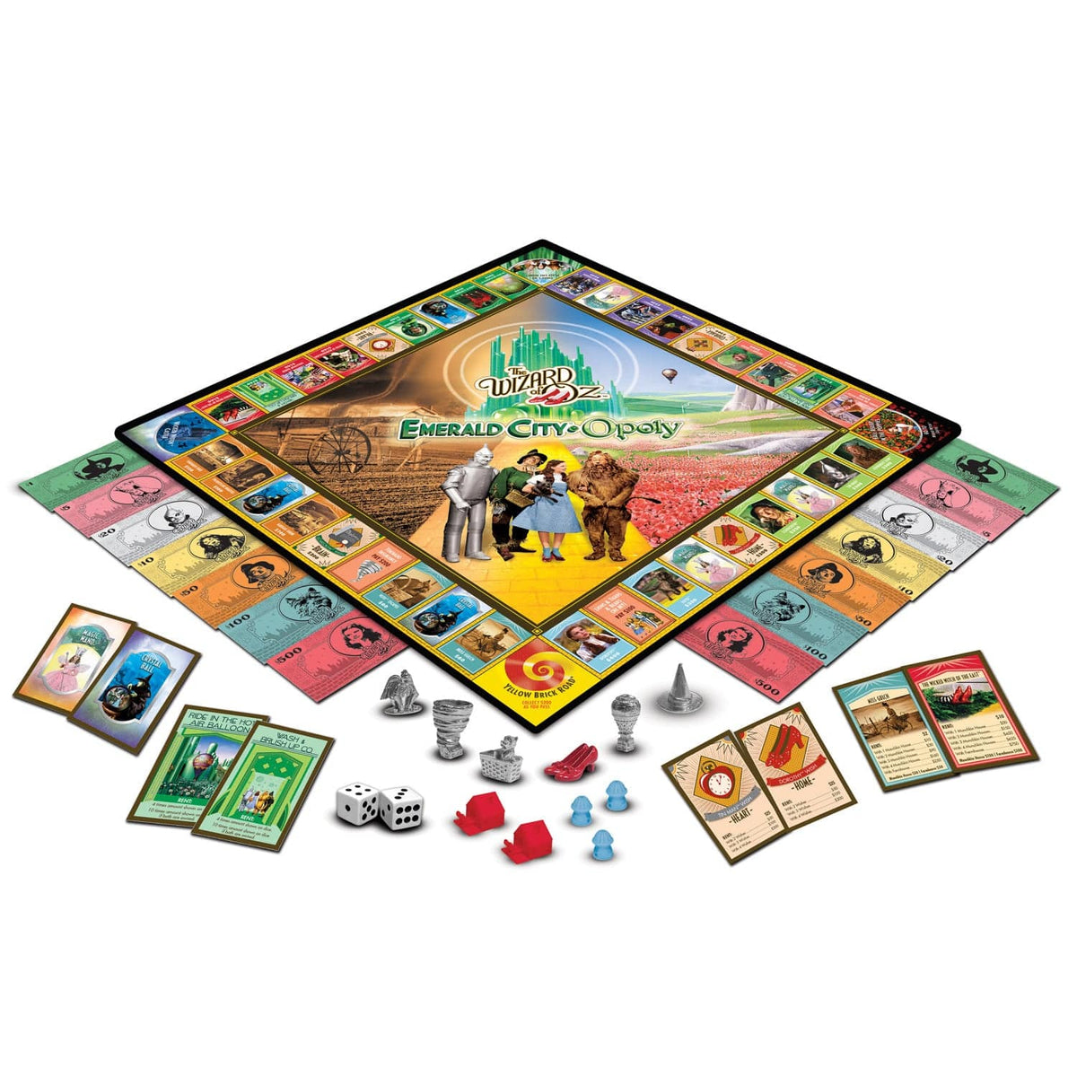 Wizard of Oz - Emerald City Opoly Board Game