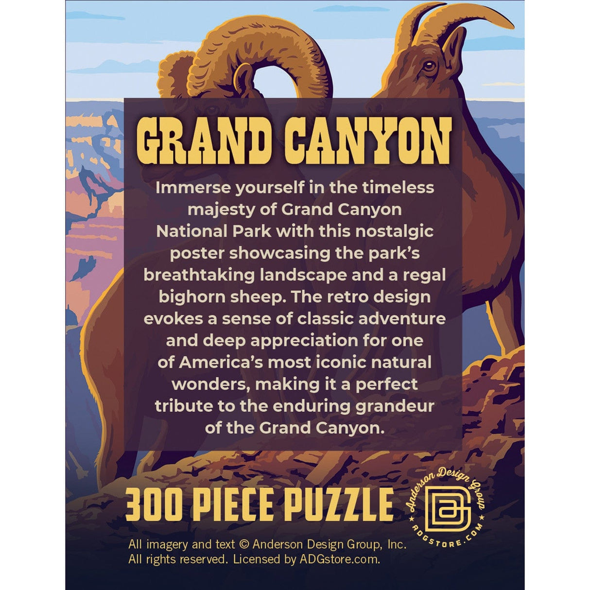 Grand Canyon National Park 300 Piece Jigsaw Puzzle