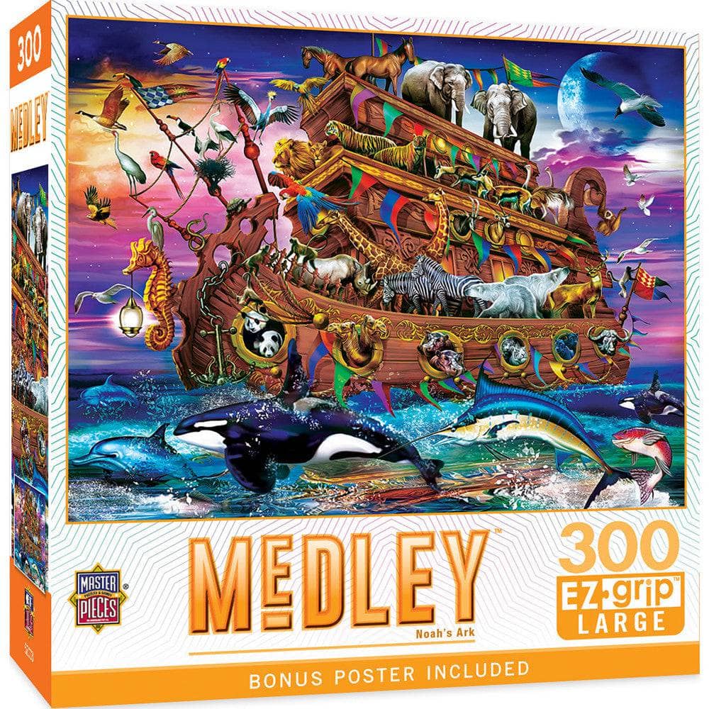 Medley - Noah's Ark 300 Piece EZ Grip Jigsaw Puzzle