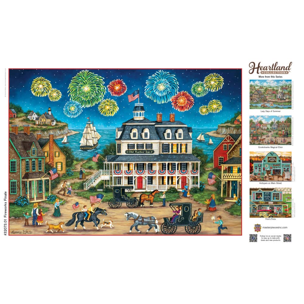 Heartland - Fireworks Finale 500 Piece Jigsaw Puzzle