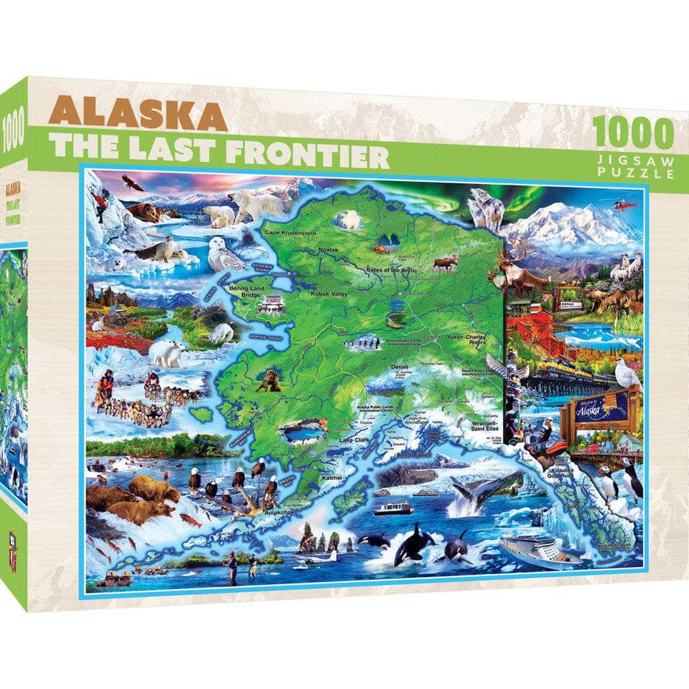 Alaska The Last Frontier 1000 Piece Jigsaw Puzzle