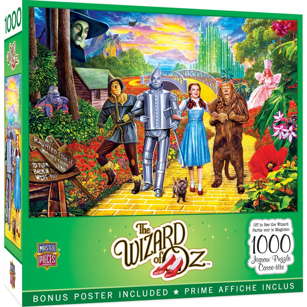The Wizard of Oz - Off to See the Wizard 1000 Piece Jigsaw Puzzle