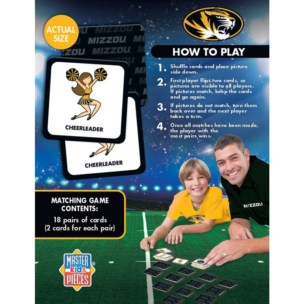 Missouri Tigers Matching Game