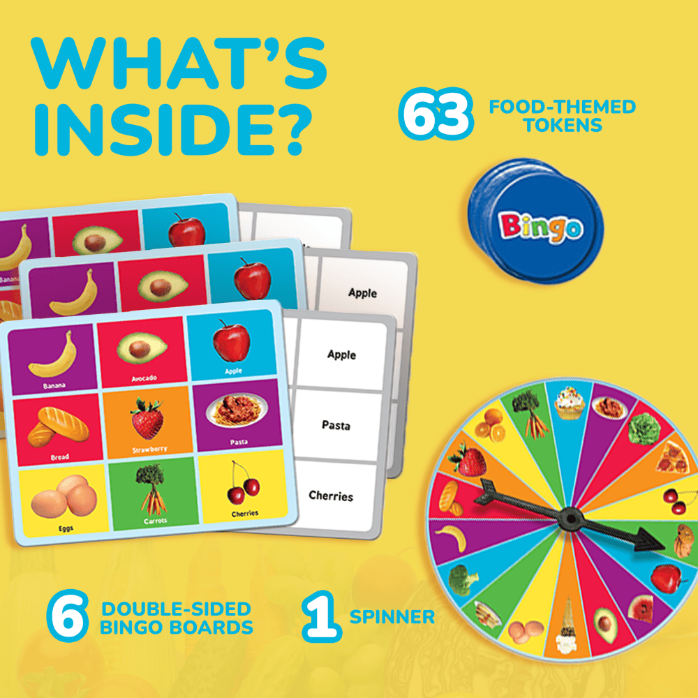 Food Bingo Game