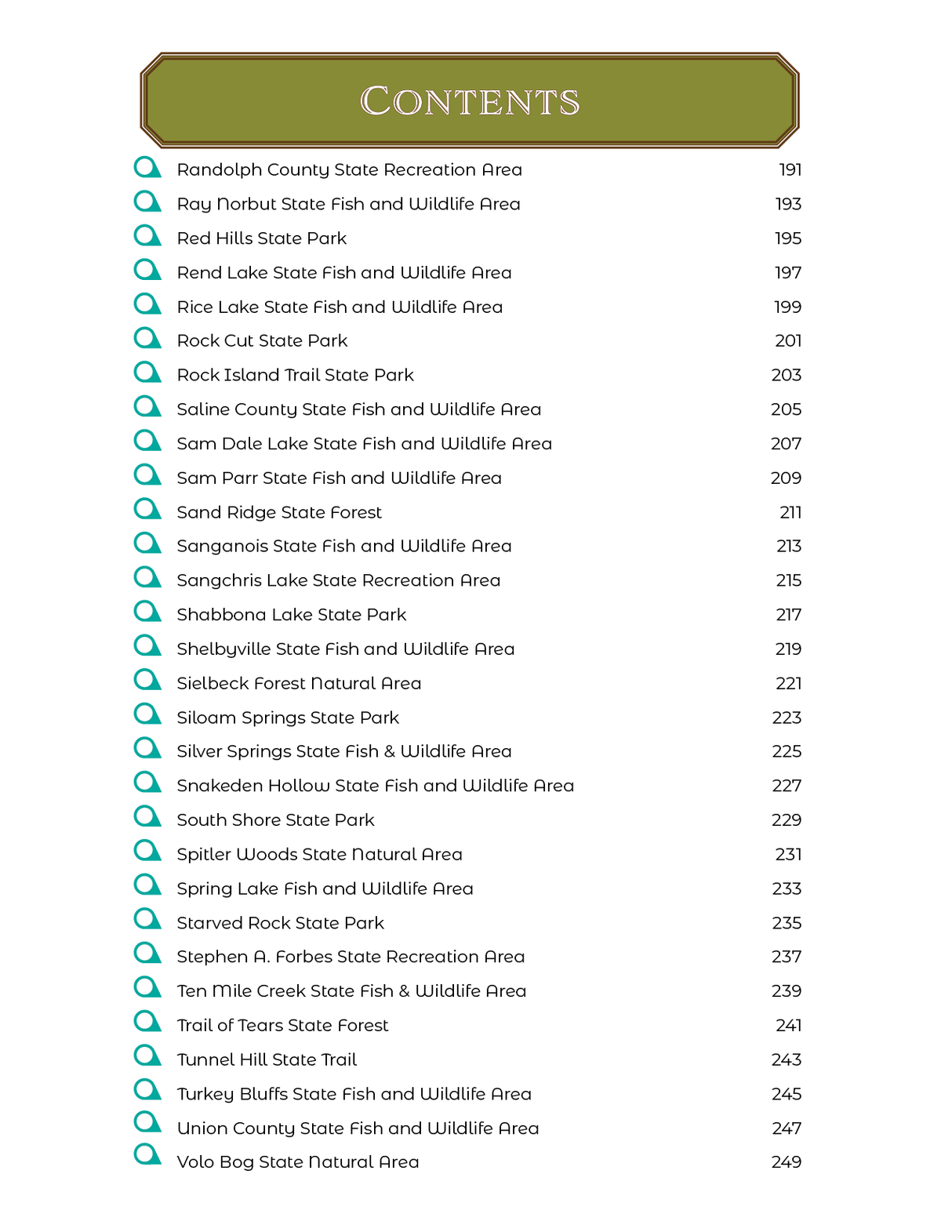 Illinois State Parks - Adventure Planning Journal