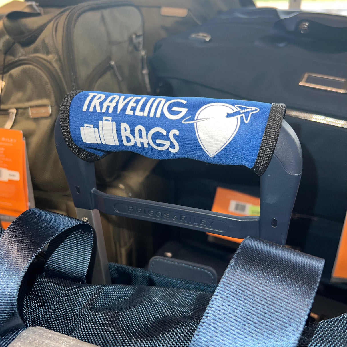 Bolsas de viaje Envoltura para asa de equipaje - ID de bolsa - Neopreno