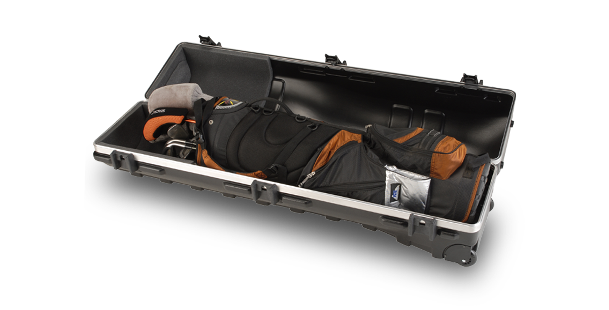 Deluxe Standard ATA Golf Travel Case - 2SKB-4814W by SKB