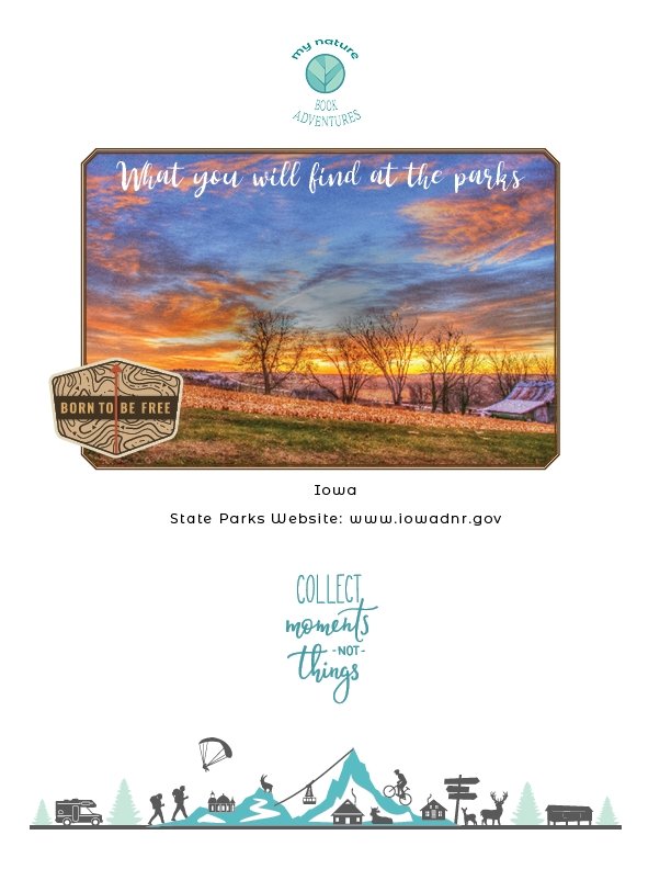 Iowa State Parks - Adventure Planning Journal