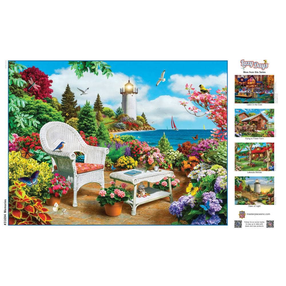 Lazy Days - Memories 750 Piece Jigsaw Puzzle